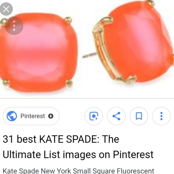 ♤ Kate Spade Gumdrop Gem Earrings ♤ - Picture 4 of 6